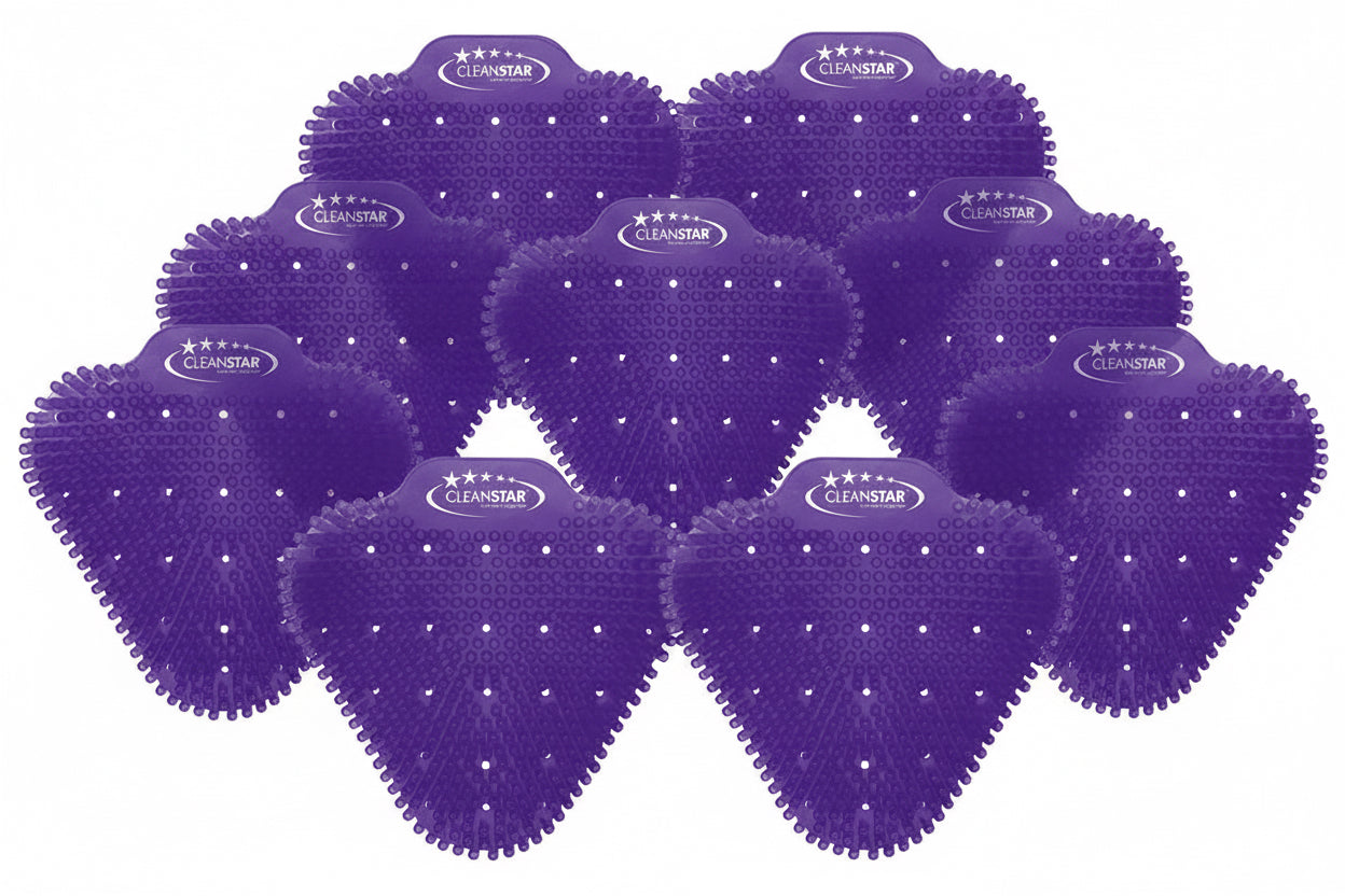 Anti-Splash Urinal Screen - Lavender Fragrance - 10 Pack (UR-LAVENDER-10)