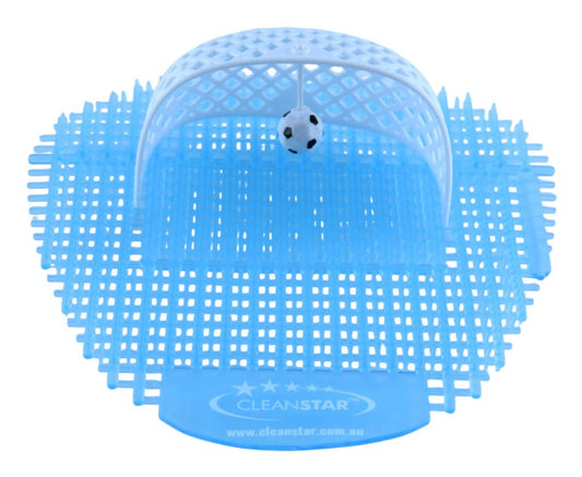 Football  Urinal Screen - Ocean Mist Fragrance - 10 Pack (UR-SOC-OCEAN-10)