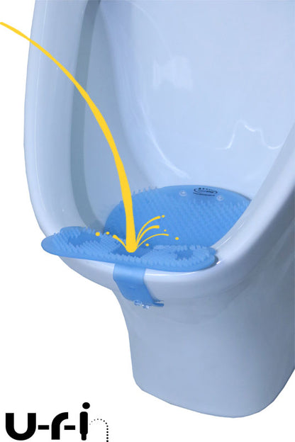 Drip Catching Urinal Screen with Clip - Ocean Fresh Fragrance - 10 Pack (URIN-CLIP-OCEAN-10)