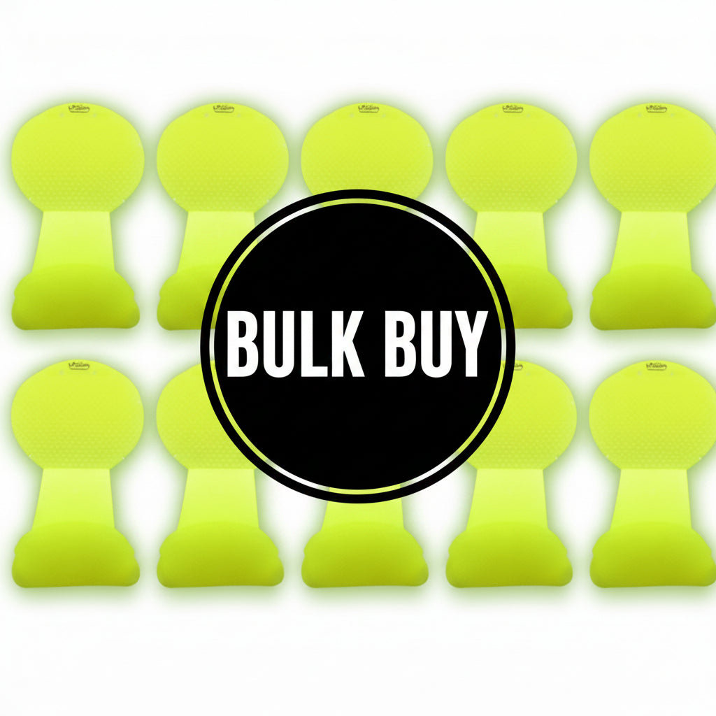 WORLD FIRST Drip Catching Urinal Screen (Non Clip) - Lemon - 10 Pack (URIN-LEMON-10)