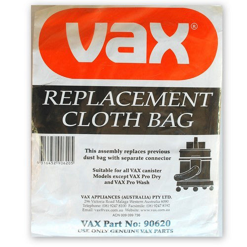 Vax Canister Cloth Vacuum Bag