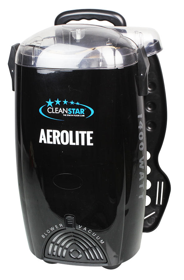 Cleanstar Aerolite 1400 Watt Backpack Vacuum Cleaner and Blower - Black (VBP1400-B)