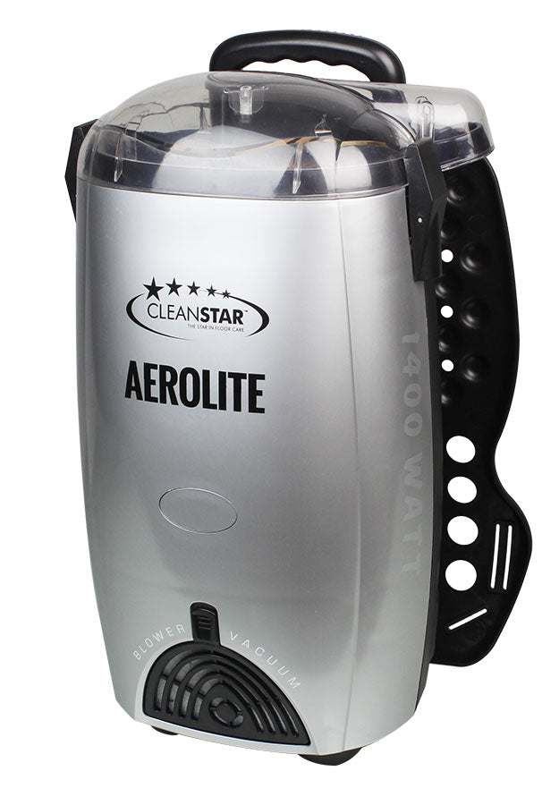 Cleanstar Aerolite 1400 Watt Backpack Vacuum - Silver (VBP1400)