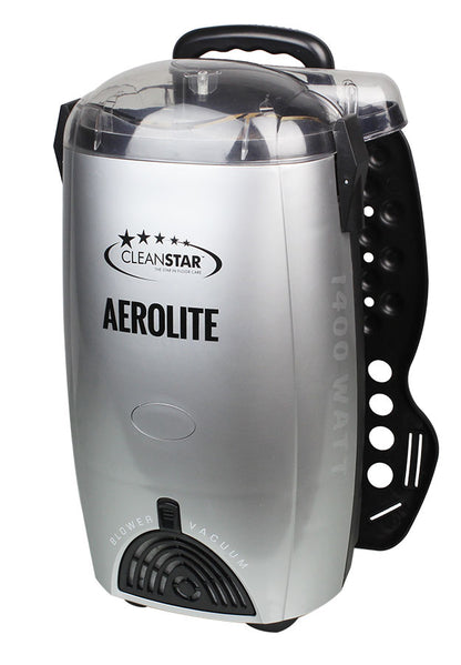 Cleanstar Aerolite 1400 Watt Backpack Vacuum - Silver (VBP1400)