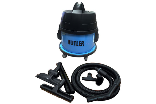 Cleanstar Butler 1200 Watt Dry Commercial HEPA Vacuum Cleaner - Blue (VBUT-H14-B)