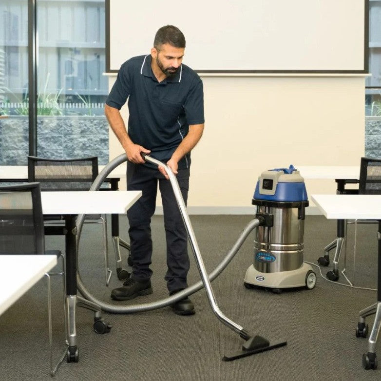 Cleanstar 30L Stainless Steel Commercial Wet and Dry Vacuum Cleaner (VC30L)