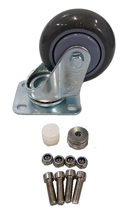 Cleanstar VC90LP 90 Litre Wet and Dry Vacuum Cleaner Front Castor Wheel (VC90LP-31(NEW)