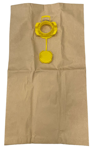 Kerrick KVAC 27PE,  59PE, 59PE/P, 60PE Vacuum 19 Litre Paper Filter Bags with Cap 10 Pack (VP6830030)