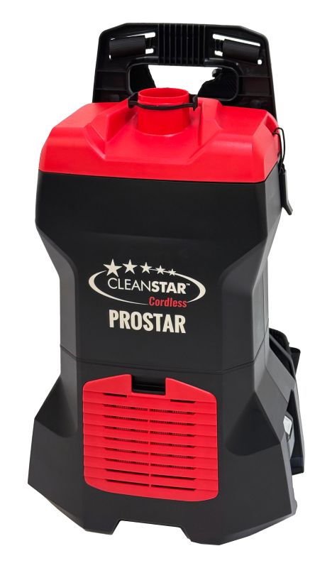 Cleanstar Prostar 36V Cordless Backpack Vacuum Cleaner with ACTIV8 Battery Powered Vacuum Head and Cordless Sweeper