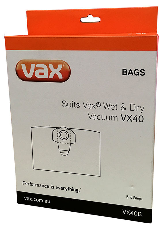Vax VX40 Vacuum Bags