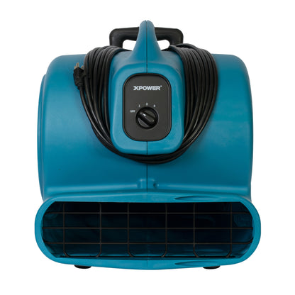 XPOWER Multipurpose Air Mover with Wheels & Luggage Handle(X-800HC)