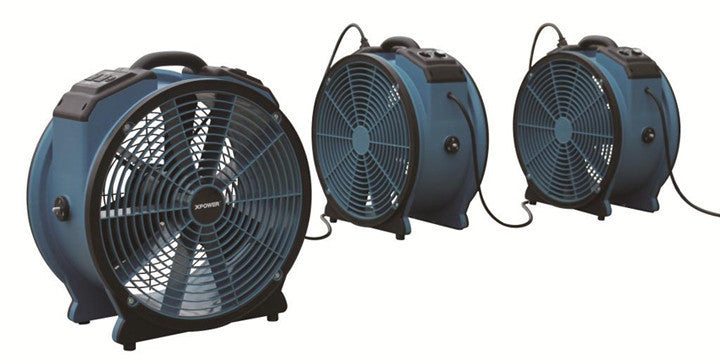XPOWER Turbo-Pro Axial Air Mover with Sealed Motor 225 Watt (X-47ATR)