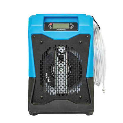XPOWER 85L Commercial LGR Dehumidifier with Wheels and Mobility Handle (XD-85LH)