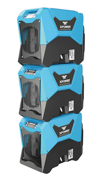 XPOWER 85L Commercial LGR Dehumidifier with Wheels and Mobility Handle (XD-85LH)